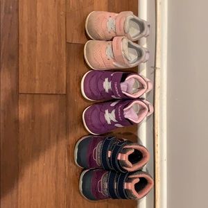 Tsukihoshi and See Kai Run shoes